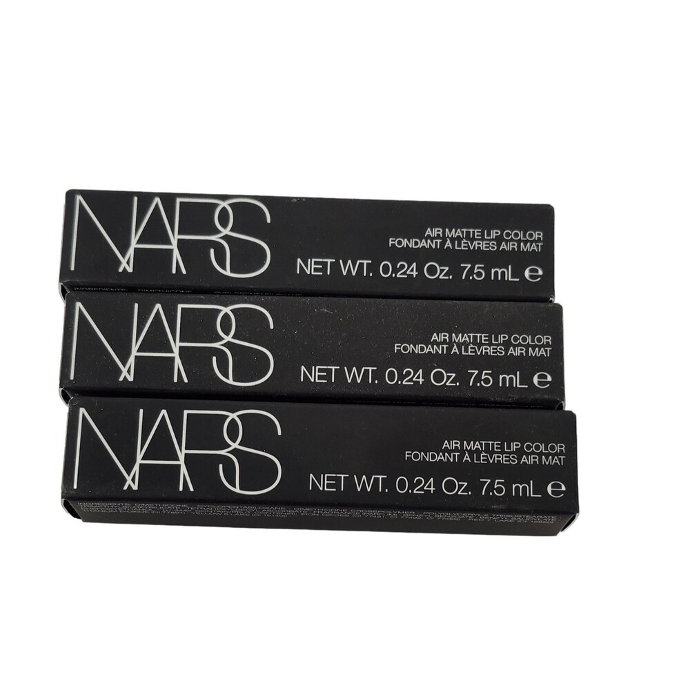 NARS Air Matte Lip Color Lipstick Dolce Vita, Gipsy, Shag - 3 PC Set NEW